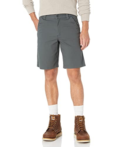 Carhartt mens 10" Rugged Flex Rigby Work Utility Shorts, Elm, 40 US