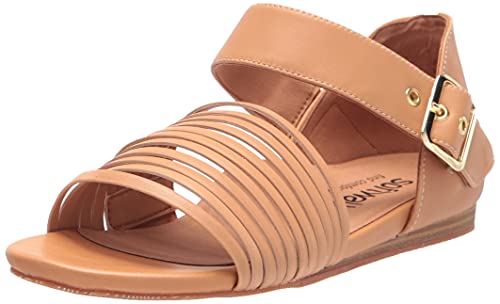 SoftWalk Women's Cori Sandal, Beige, 9.5 Wide