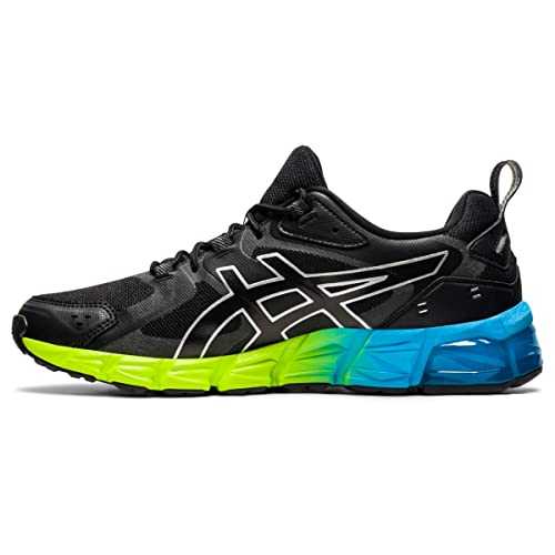 ASICS Men's Gel-Quantum 180 6 Shoes, 11.5 US M, Black/AIZURI Blue