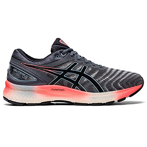 ASICS Men's Gel-Nimbus 22 Running Shoes, Carrier Grey/Black 020, 7.5 US M