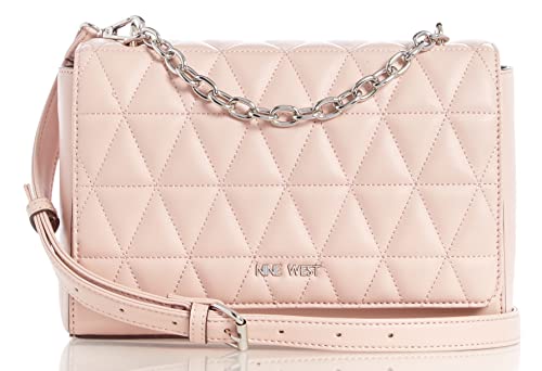 NINE WEST Judilee Mini Flap Crossbody Light Pastel Pink One Size