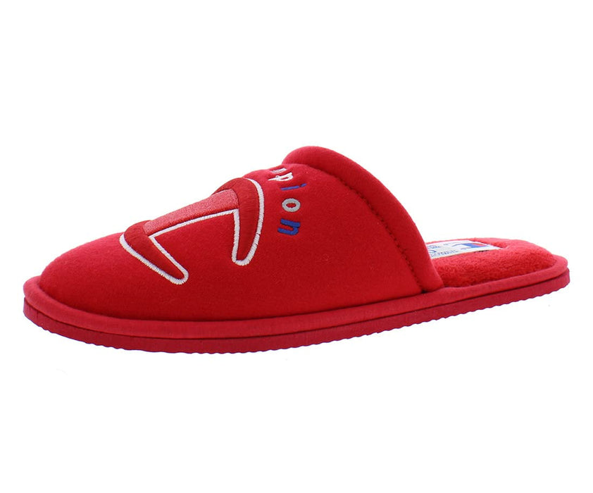 Champion Women's Sleepover II Slippers (Scarlet/Multi, 9)