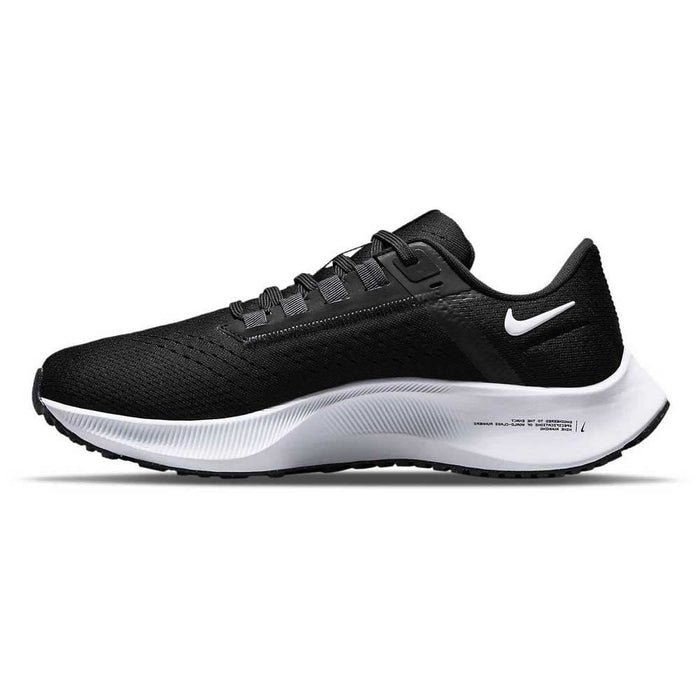 Nike Women's Air Zoom Pegasus 38 Running Shoe (10.5, Black/White, 10.5)