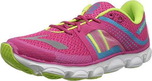 Brooks Kids Girl's Kids PureFlow 4 Magenta/Blue Atoli/Nightlife 6.5 Big Kid M