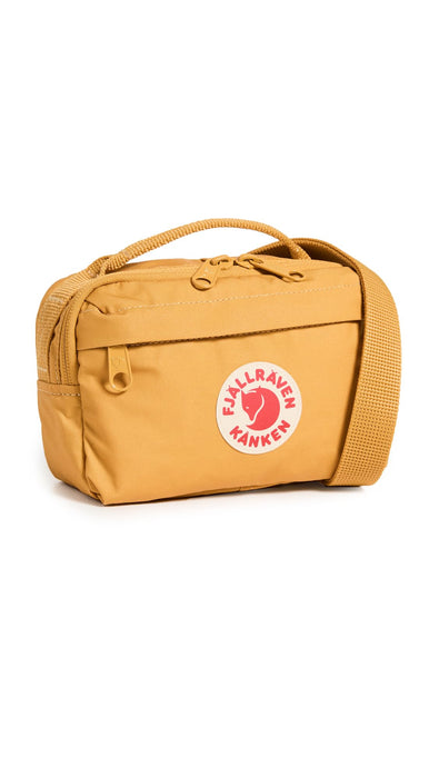 Fjallraven Women's Kanken Hip Pack, Ochre, Yellow, Orange, One Size