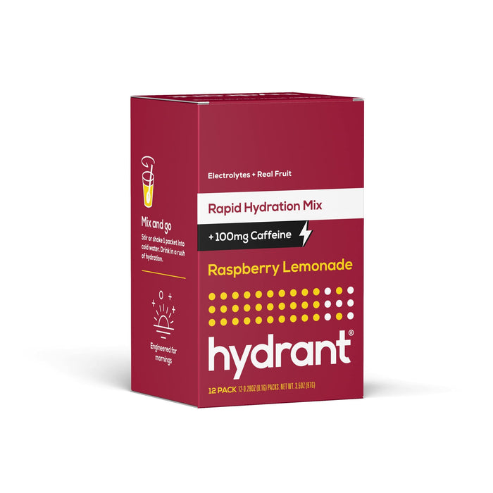 Hydrant Raspberry Lemonade Rapid Hydration Drink Mix 12pk, 0.28 OZ