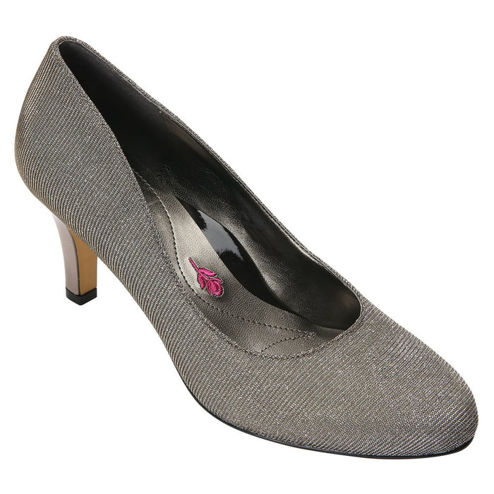 ROS Hommerson Janet - Women's- Comfort Heel Silver/Glitter - 7 Medium