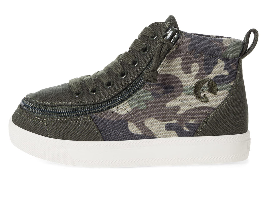 BILLY Footwear Kids DR Classic Shoes - Olive Camo 1 Little Kid M