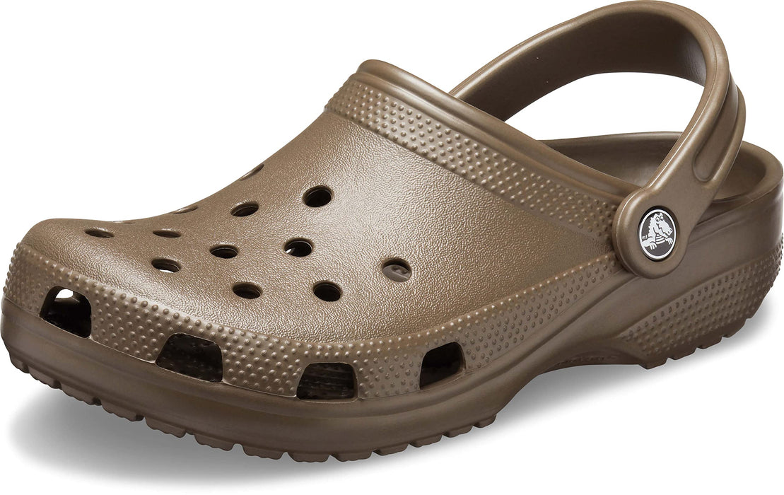 Crocs Unisex Classic Clog Chocolate Men's 9, Women's 11 Medium