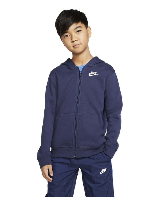 Nike Boy's NSW Club Full Zip Hoodie