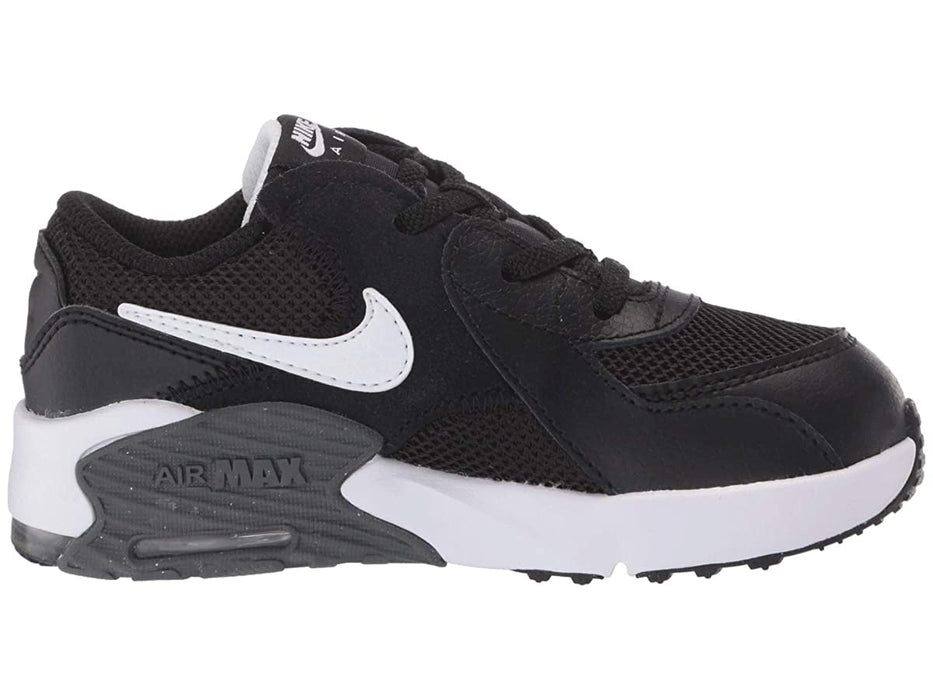 Nike Boys' Toddler Air Max Excee Casual Shoes (Black/White/Dark Grey